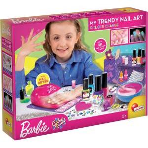 Barbie my trendy nail art colour change