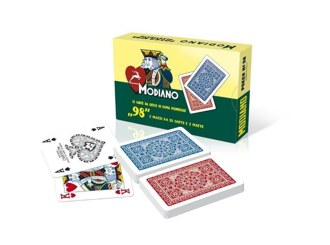 modiano carte da gioco poker n 98