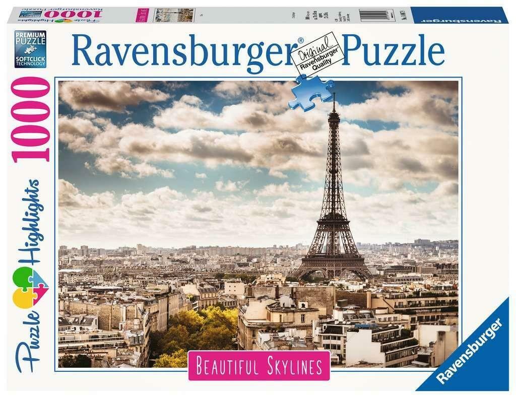 ravensburger puzzle 1000 pz skylines parigi