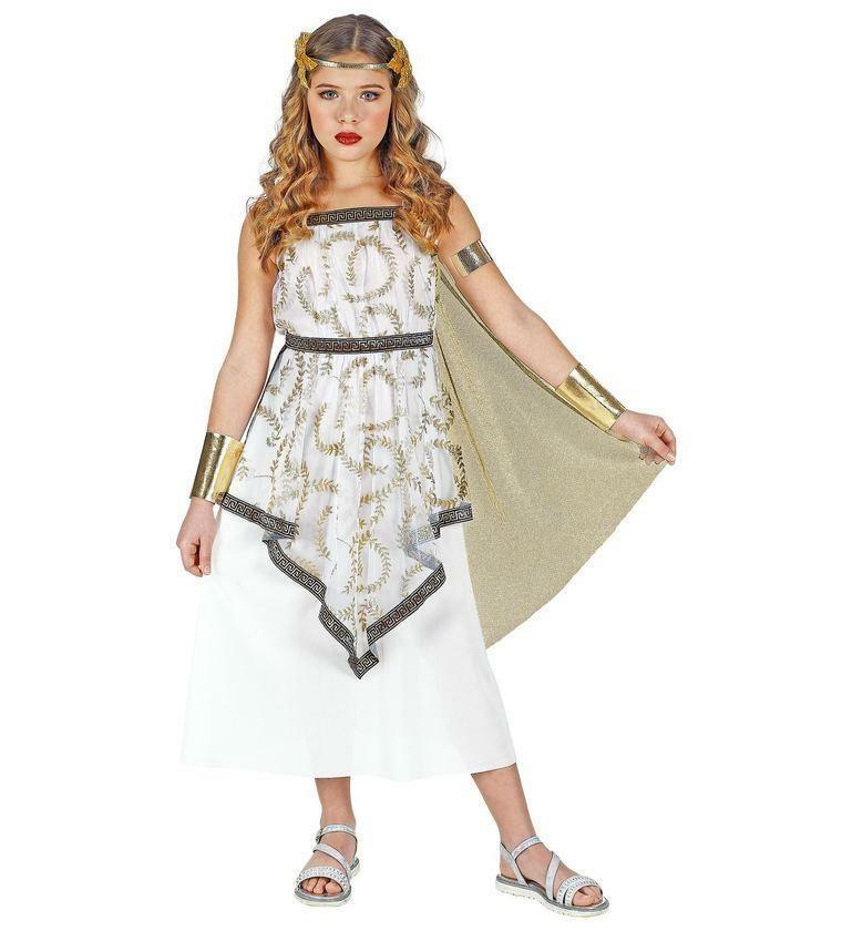 widmann costume dea greca taglia 5/7 anni