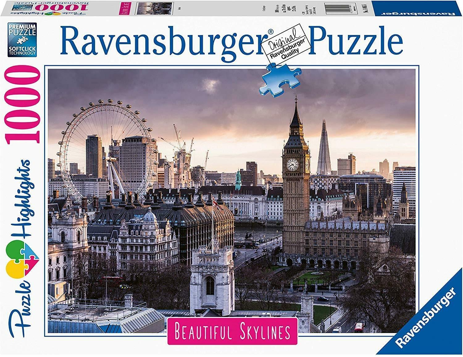 ravensburger puzzle 1000 pz skylines londra