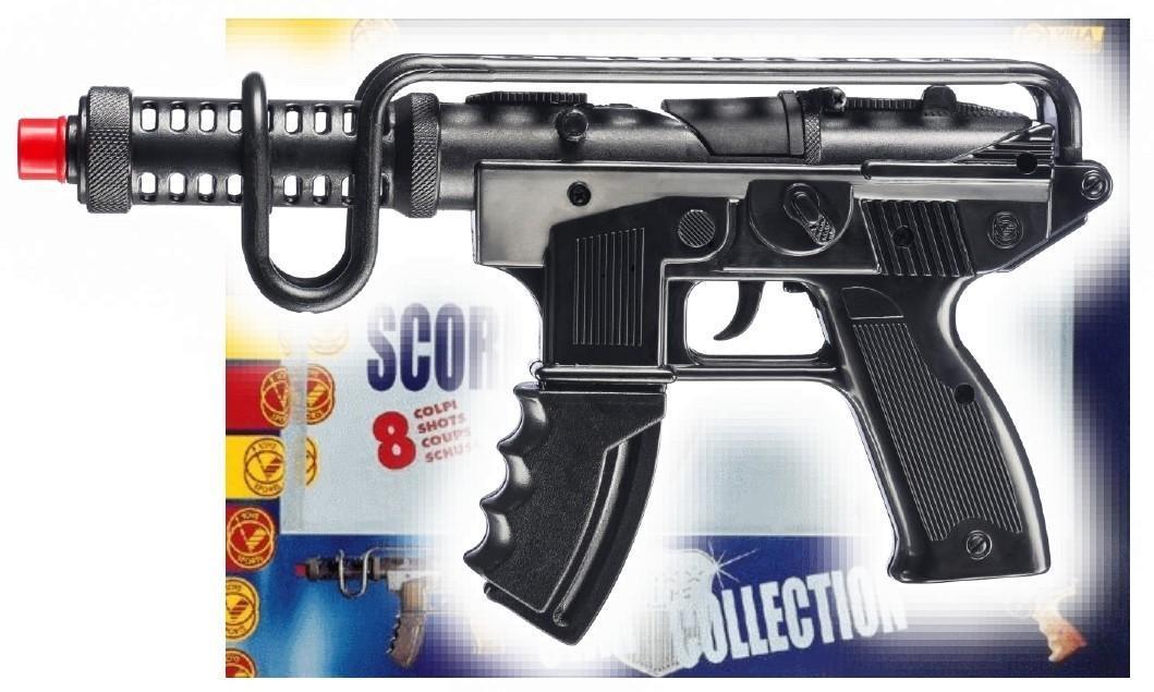 villa giocattoli pistola scorpion 8 colpi 125db