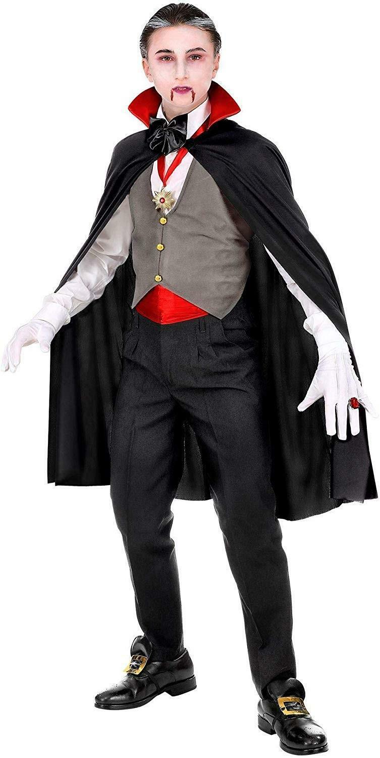 widmann costume vampiro 5/7 anni - 128 cm