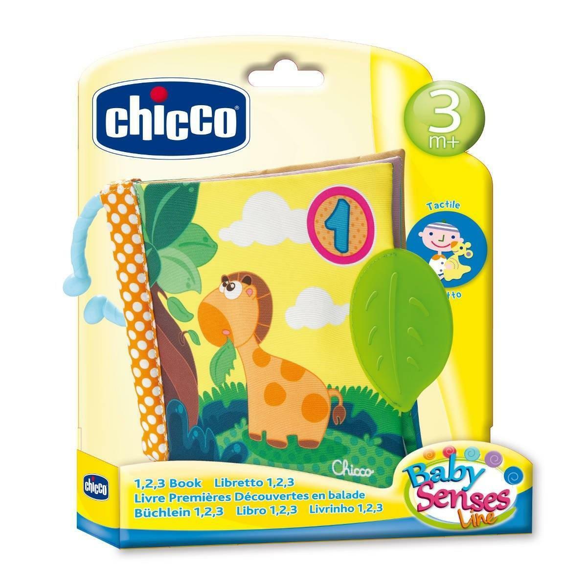 chicco baby senses libro 1,2,3