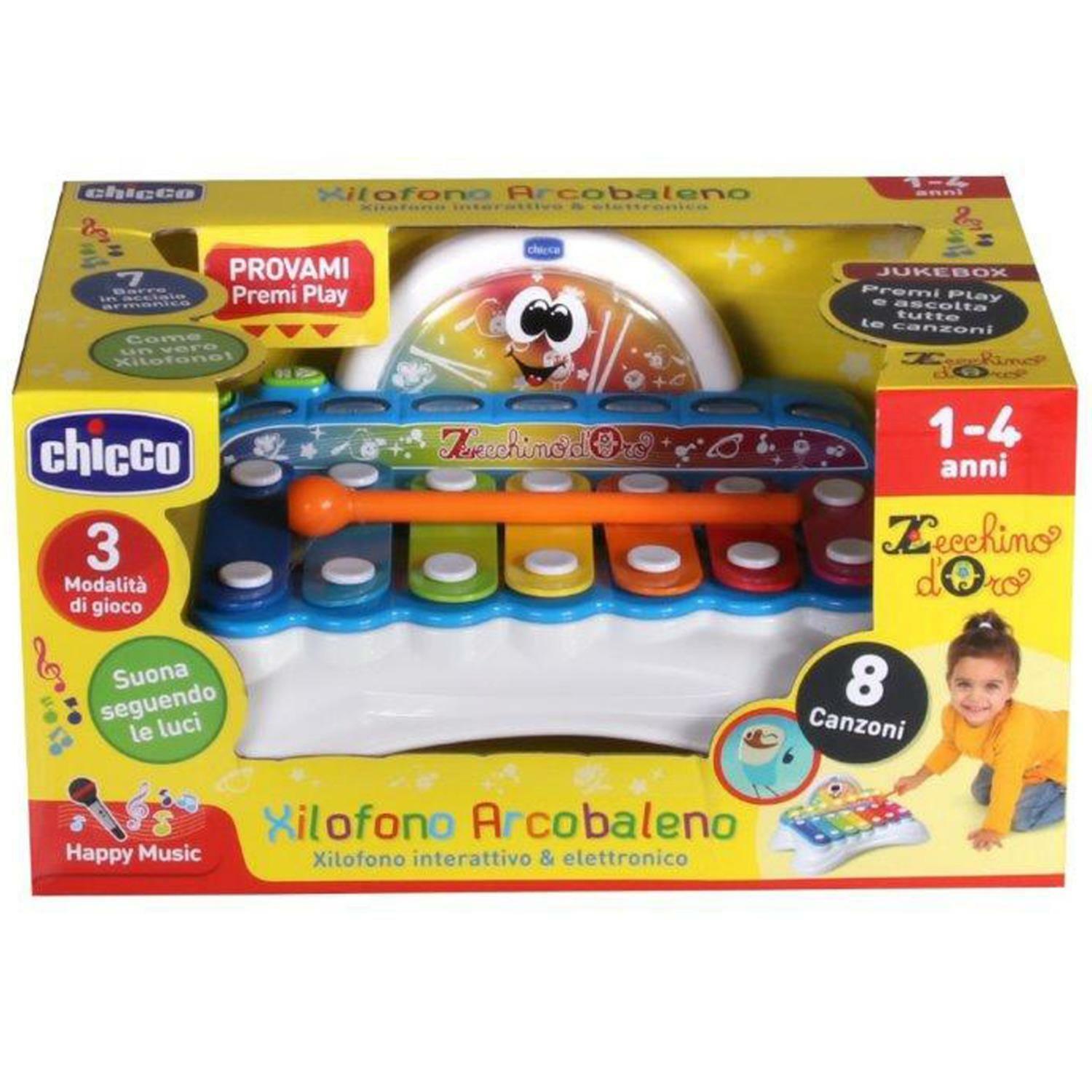 chicco gioco xilofono arcobaleno