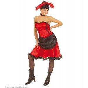 Costume dama del saloon taglia s