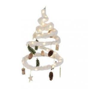 Albero di natale spirale led cm 28