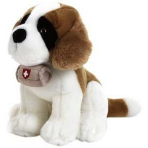 Peluche cane san bernardo 70 cm