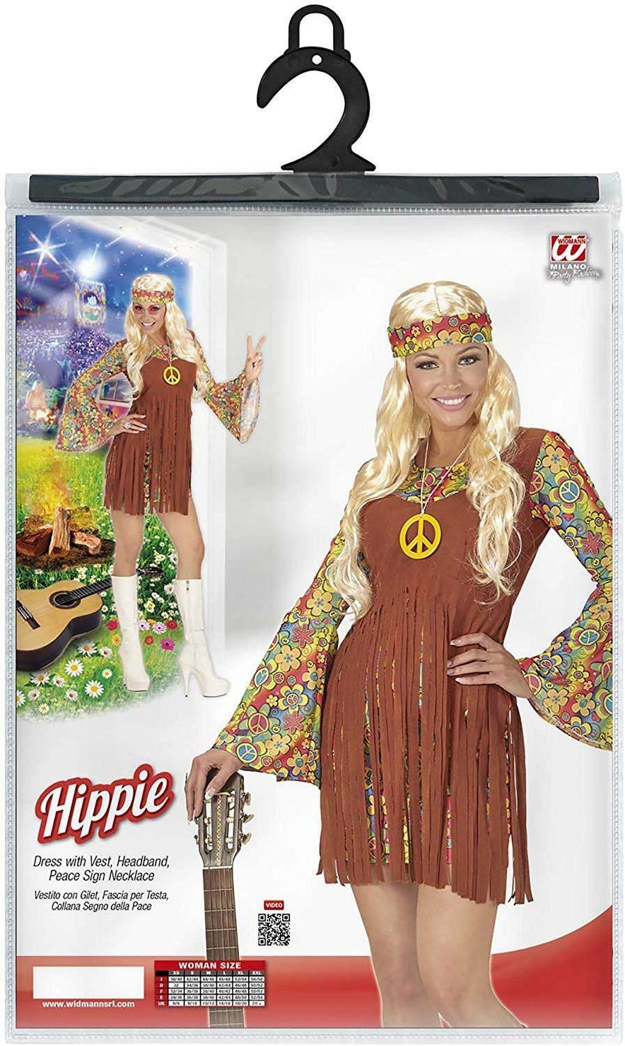 widmann costume hippie - taglia xs