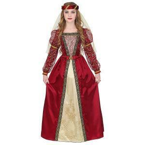 Costume principessa medievale taglia 5/7 anni