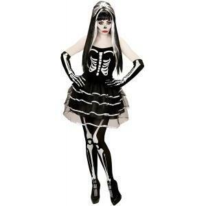 Costume skeleton taglia m