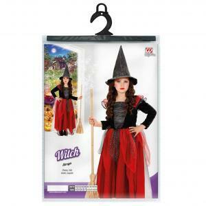 Costume strega 3/4 anni - 110 cm