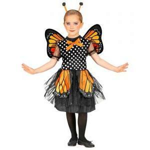 Costume farfalla taglia 4/5 anni