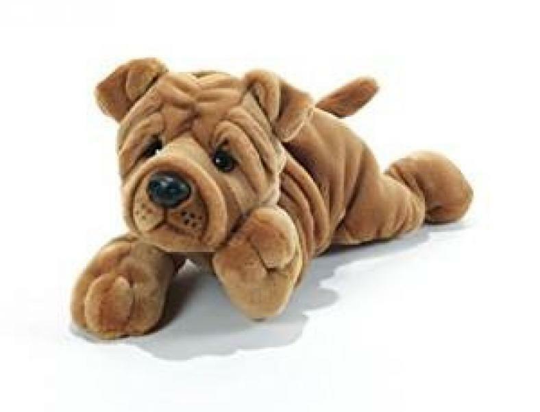 plush & company peluche cane sharpei cm 40