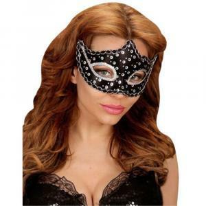 Maschera rialto nera taglia unica