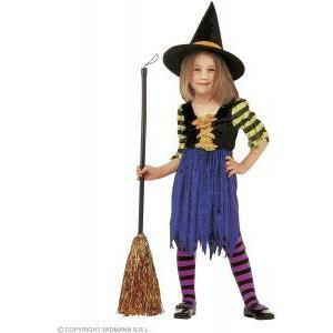 Costume streghetta taglia 3/4 anni