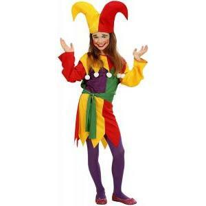 Costume jolly jester taglia 8/10 anni