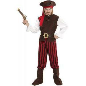 Costume pirata dei caraibi taglia 4/5 anni