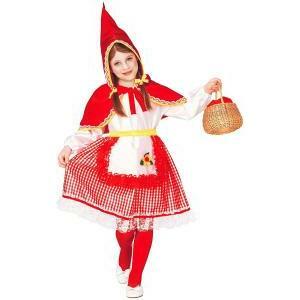 Costume cappuccetto rosso taglia 3/4 anni