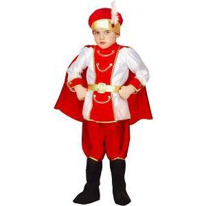 Costume principe delle nevi taglia 3/4 anni