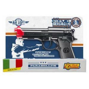 Pistola air soft parabellum cal. 6 mm