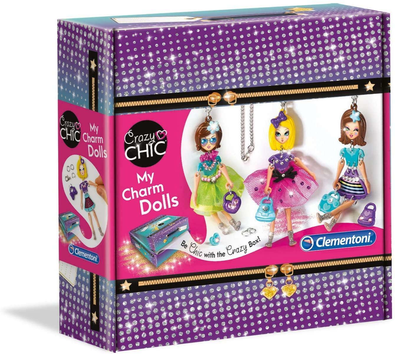 clementoni crazy chic my charm dolls