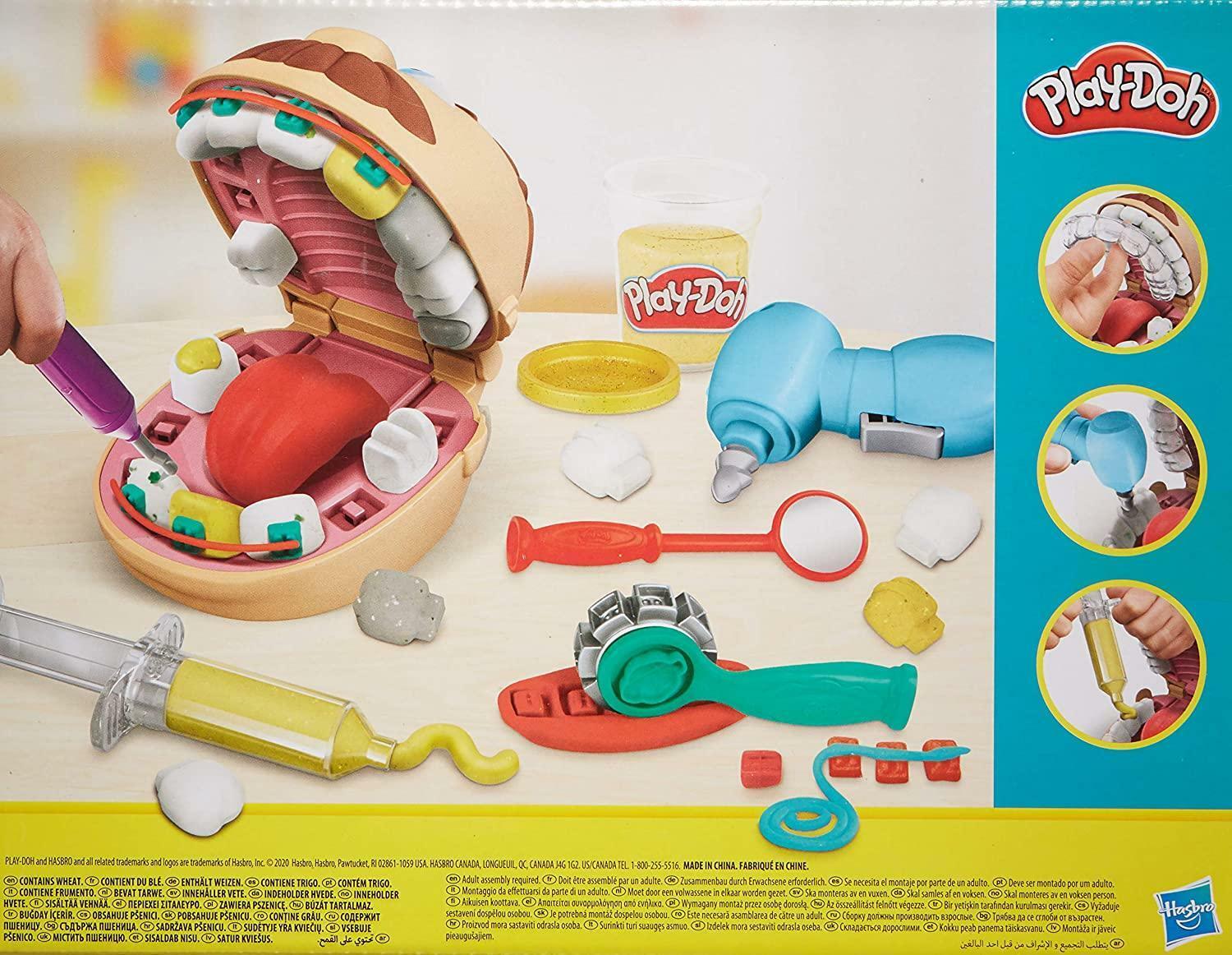 hasbro playdoh dottor trapanino