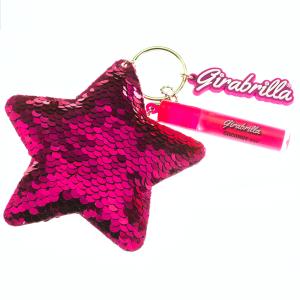 Portachiavi girabrilla con lip gloss