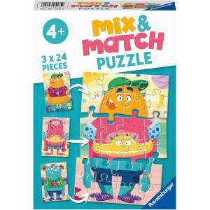 Puzzle mix e match 3x24