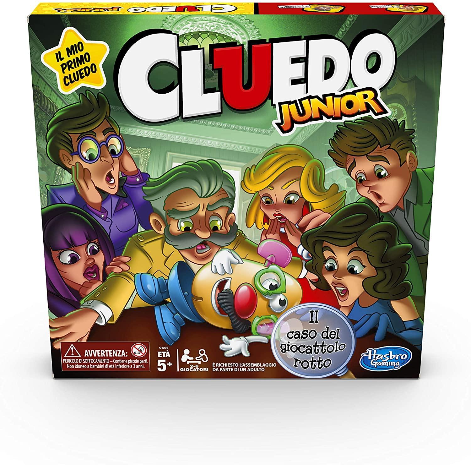 hasbro gioco cluedo junior - foto 1