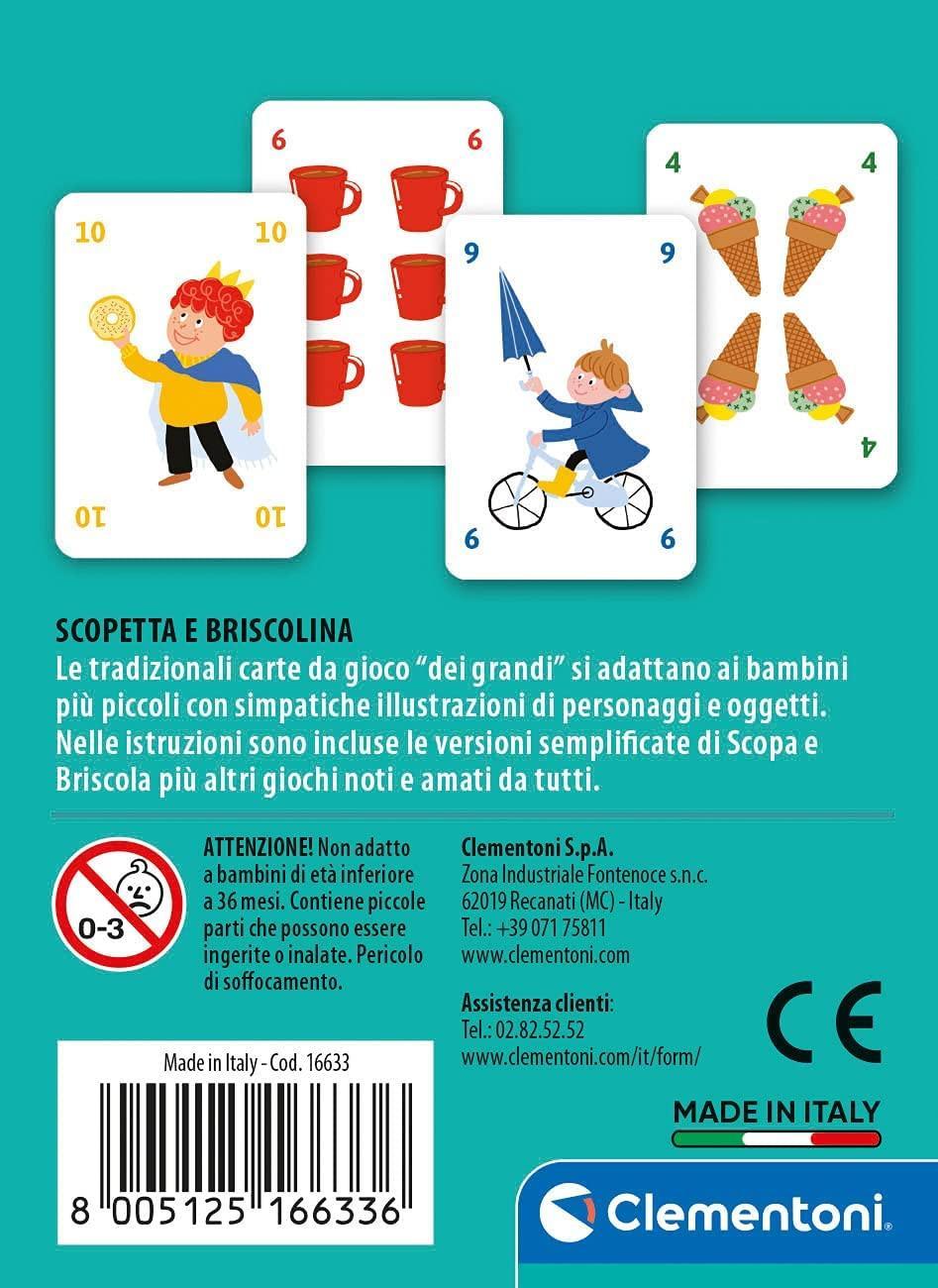 clementoni carte scopetta e briscolina