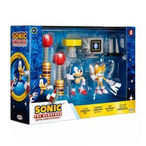 Sonic the hedgehog diorama set