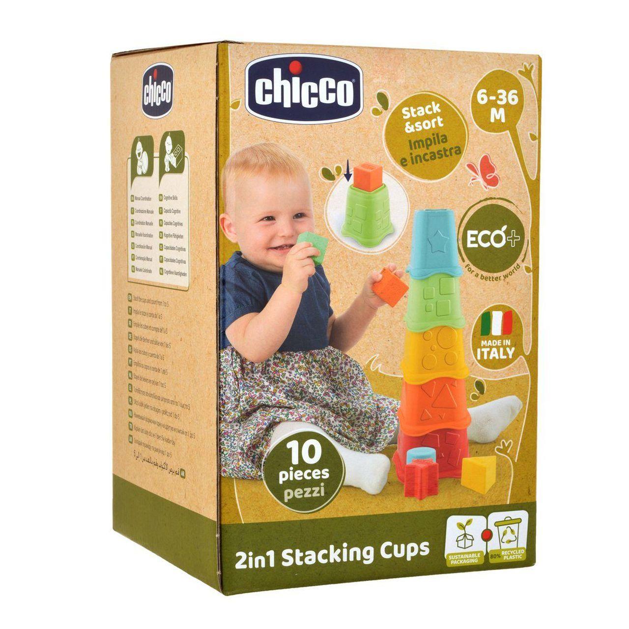 chicco tazze impilabili 2 in 1