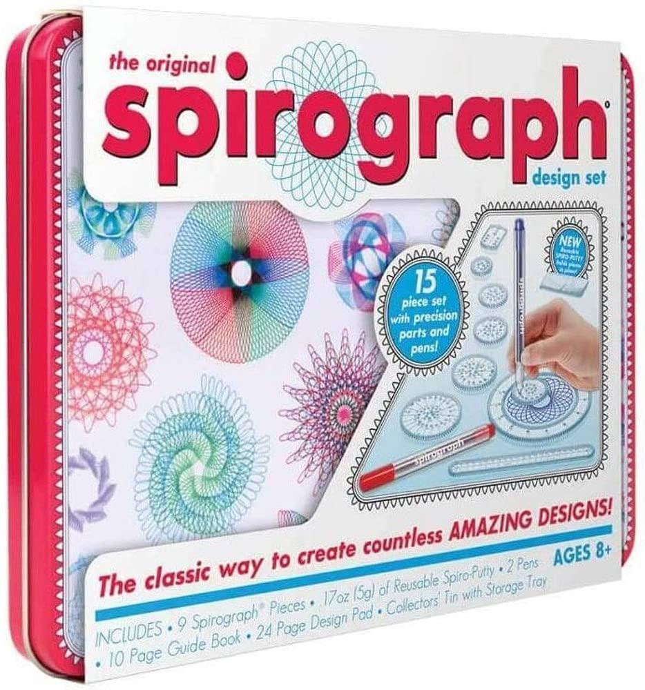 grandi giochi spirograph design set metal