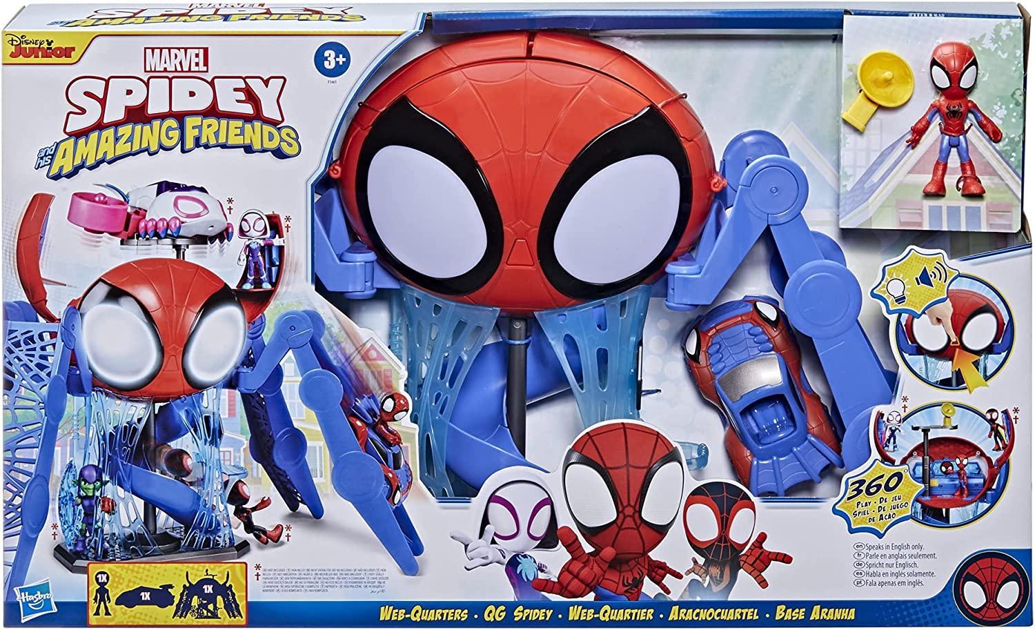 hasbro spidey amazing friends web quartiere