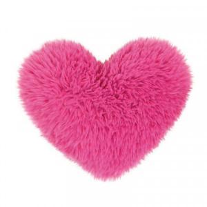 Peluche cuore fluffy fucsia cm 30