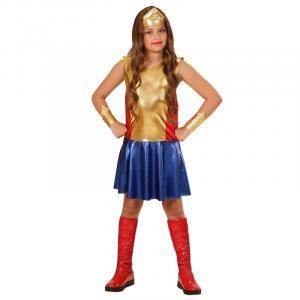 Costume wonder girl taglia 5/7 anni