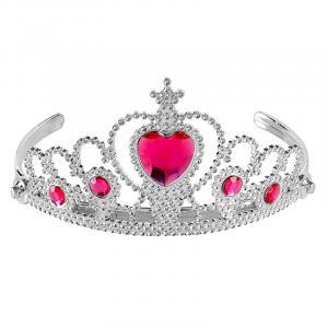 Tiara argento con gemme