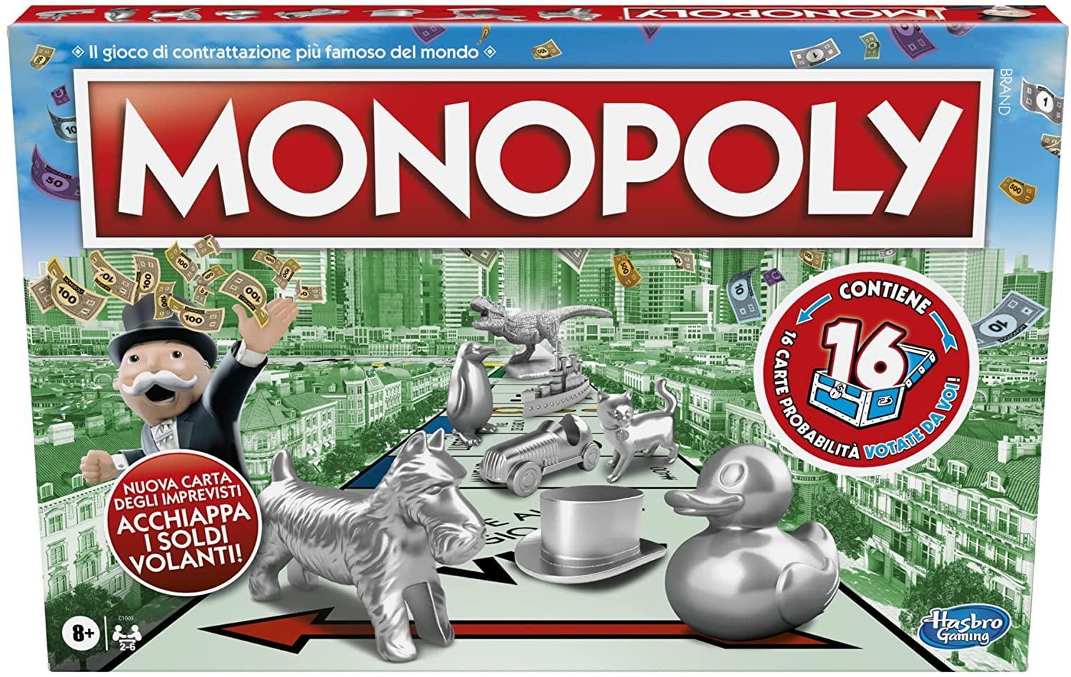 hasbro gioco monopoly classico