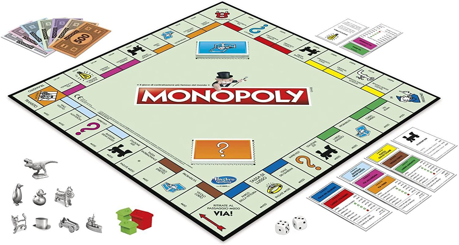 hasbro gioco monopoly classico