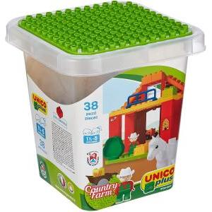 Unico plus secchiello country farm 38 pz