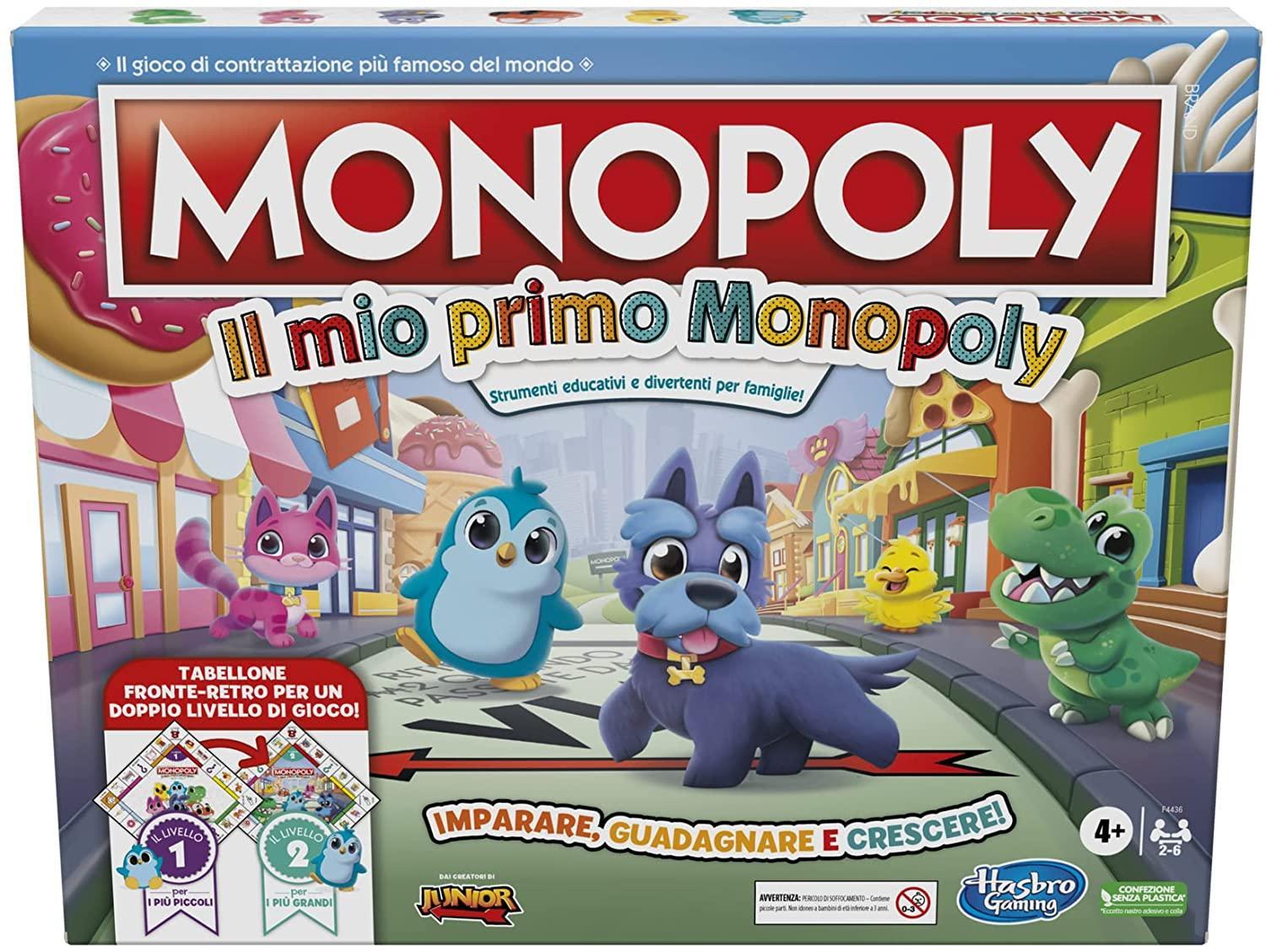 hasbro gioco il mio primo monopoly