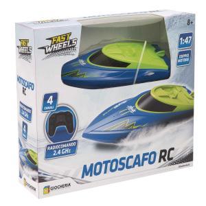 Fast wheels motoscafo rc