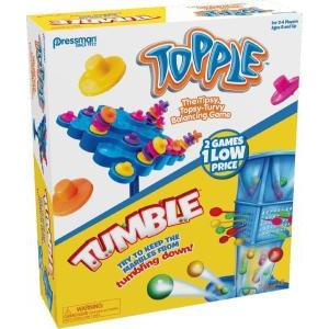 2 giochi in 1 topple & tumble