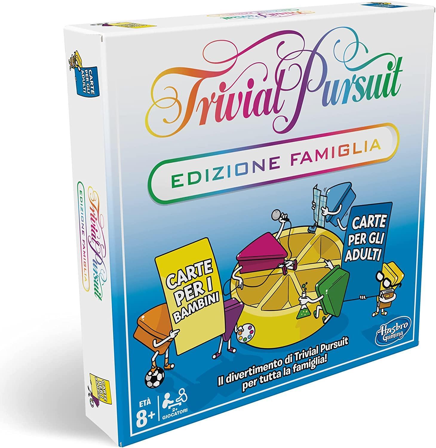 hasbro gioco trivial pursuit edizione famiglia