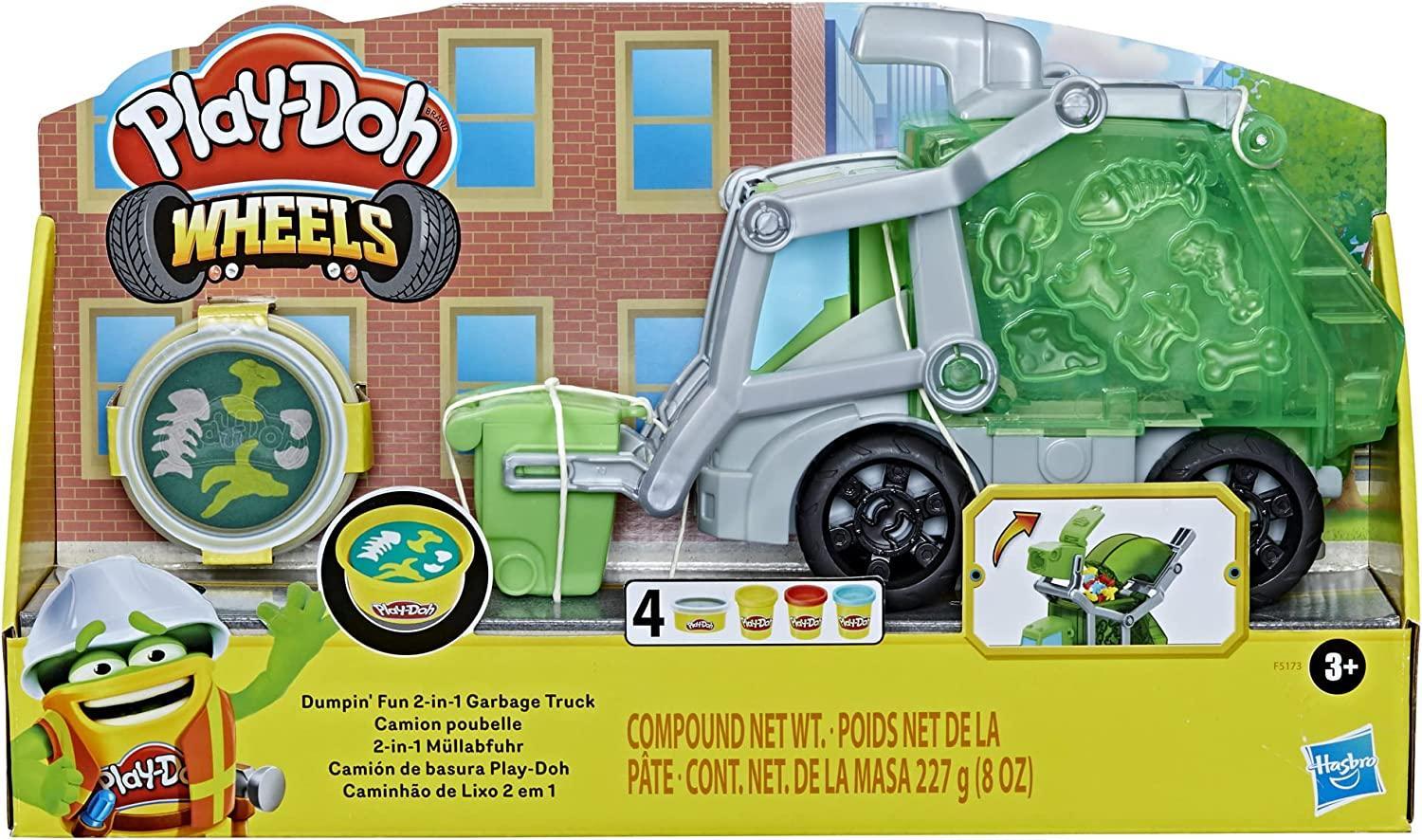 hasbro playdoh camion dei rifiuti