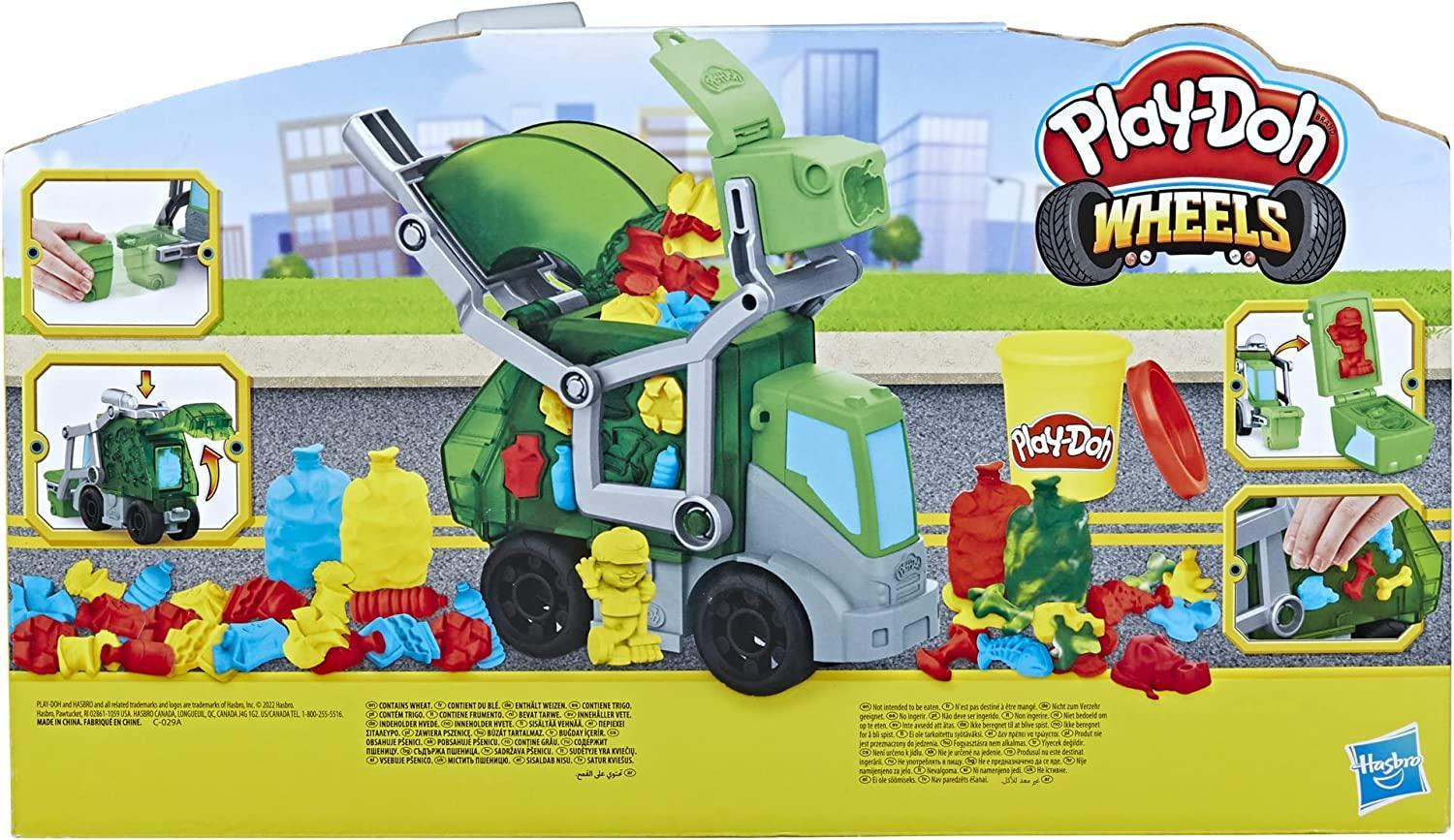 hasbro playdoh camion dei rifiuti