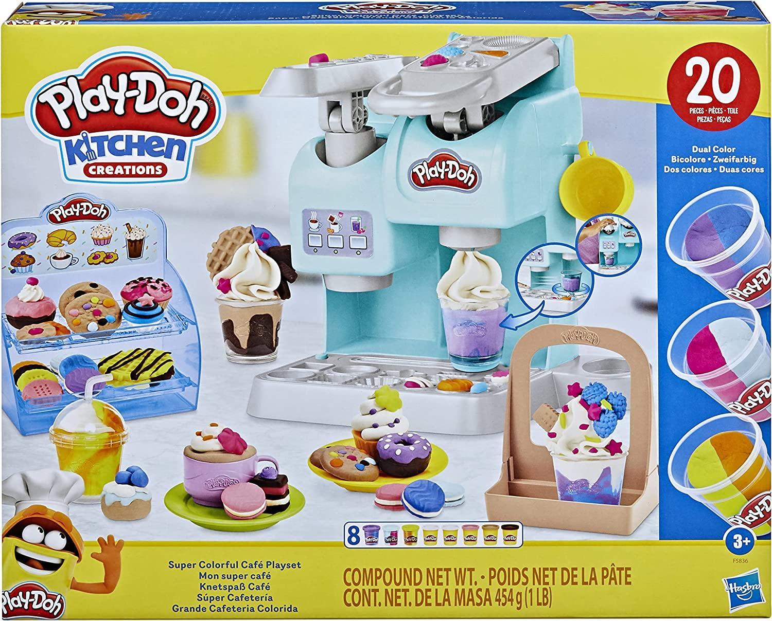 hasbro playdoh caffetteria super colorata