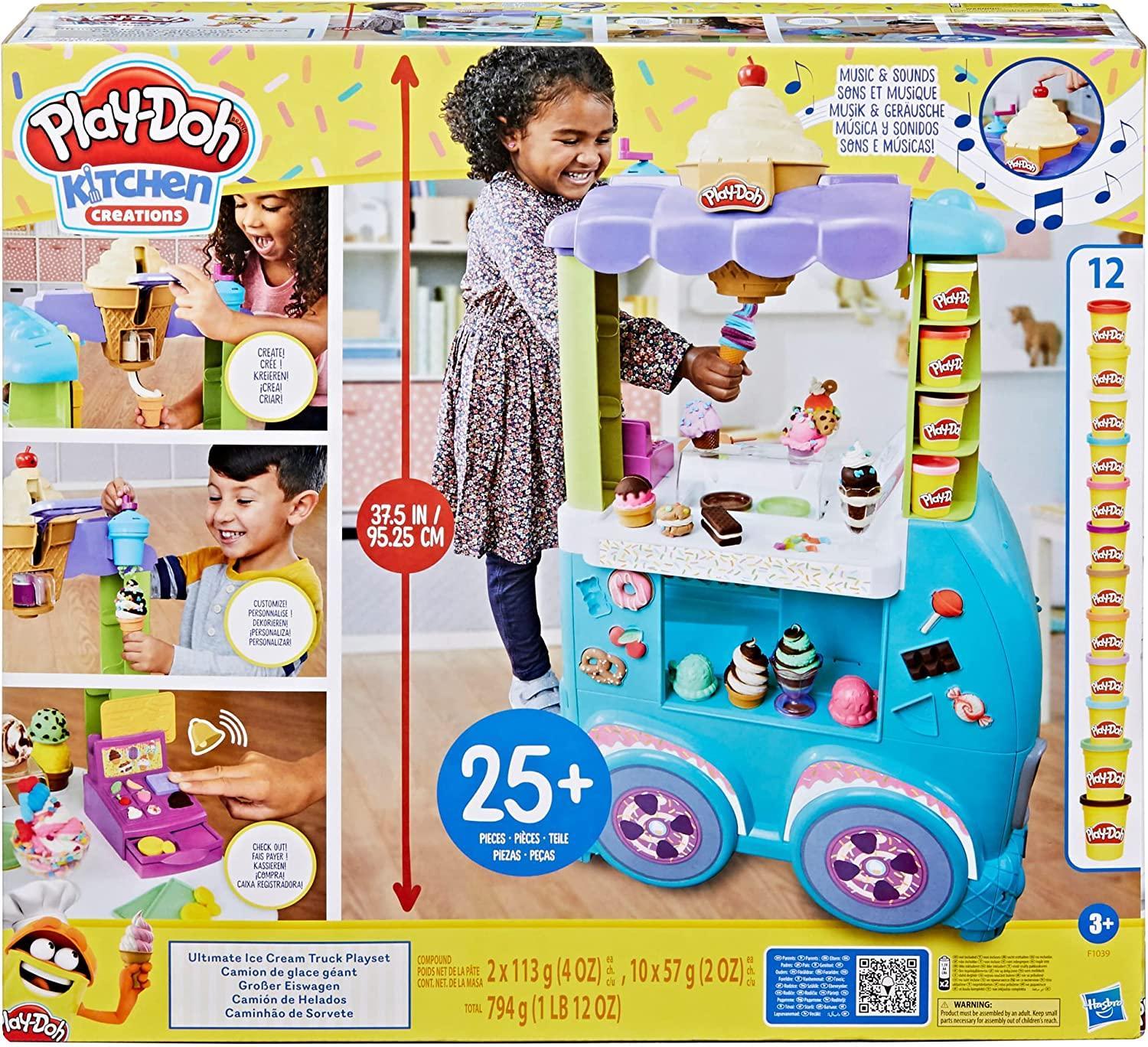 hasbro playdoh super camioncino del gelato