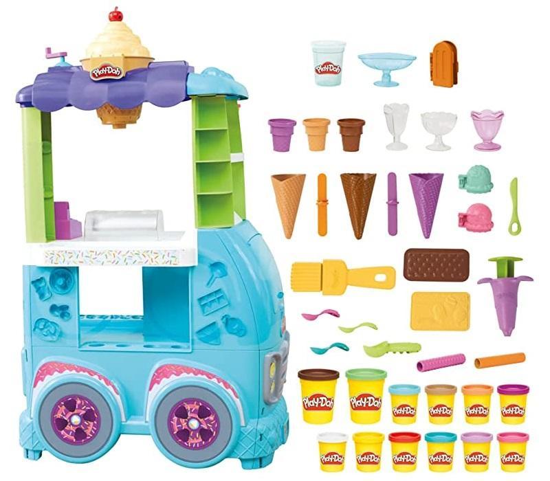 hasbro playdoh super camioncino del gelato